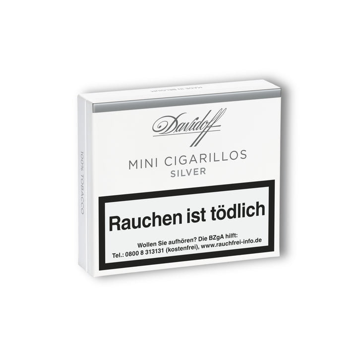 'Mini Cigarillos' Silver