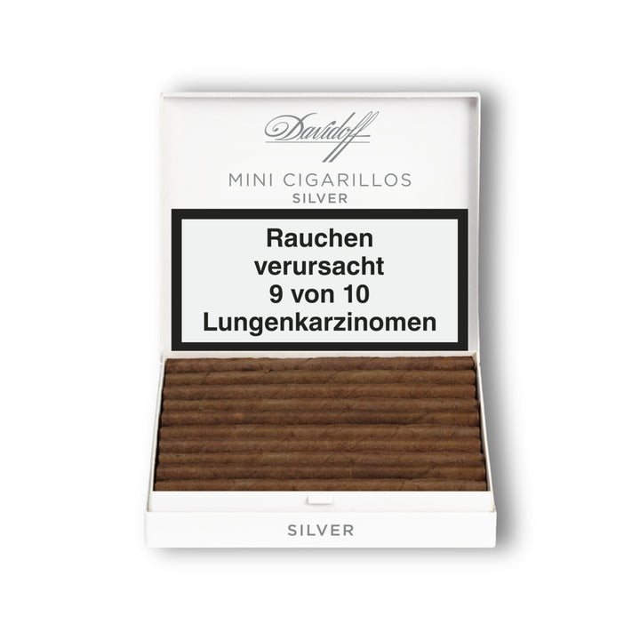'Mini Cigarillos' Silver