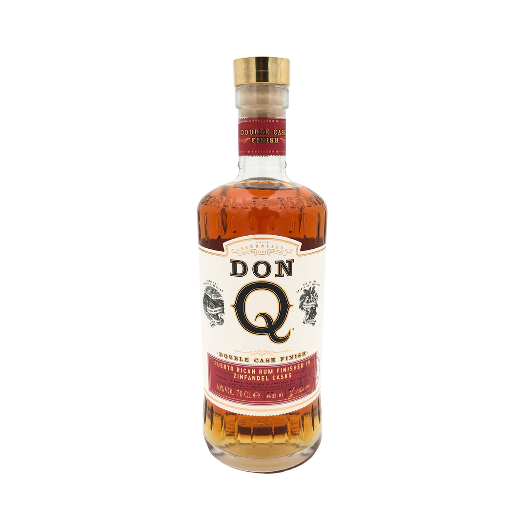 DON Q - Double Cask Zinfandel Cask Finish Rum Flasche 0,7