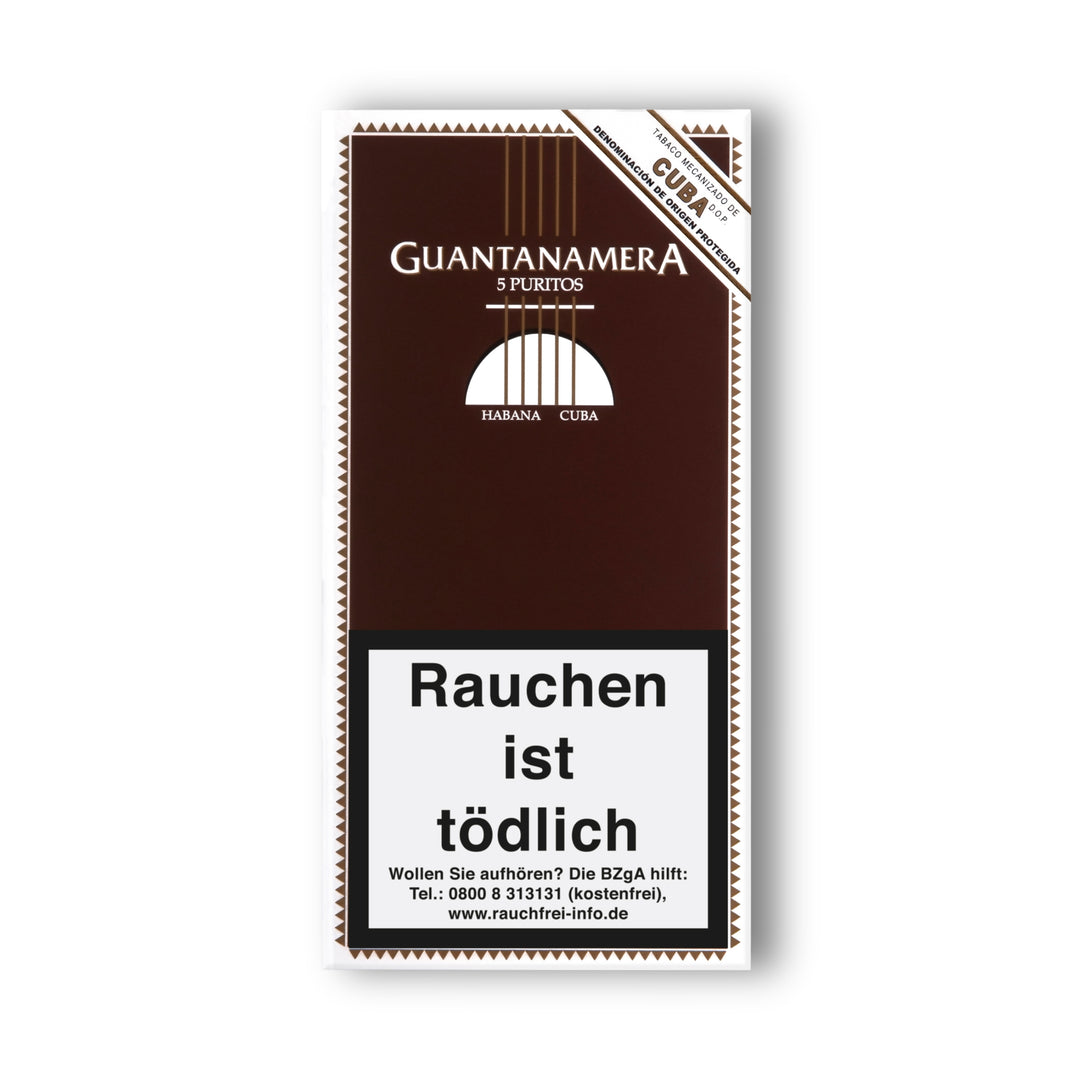 Guantanamera Puritos kubanische Zigarillos 5er Packung