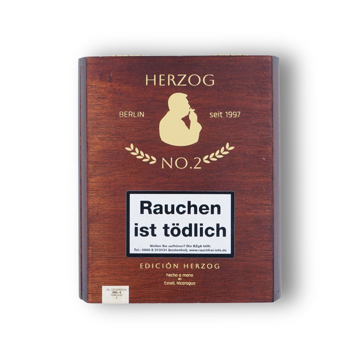 Herzog No.2 Zigarren 20er Box – Premium-Verpackung