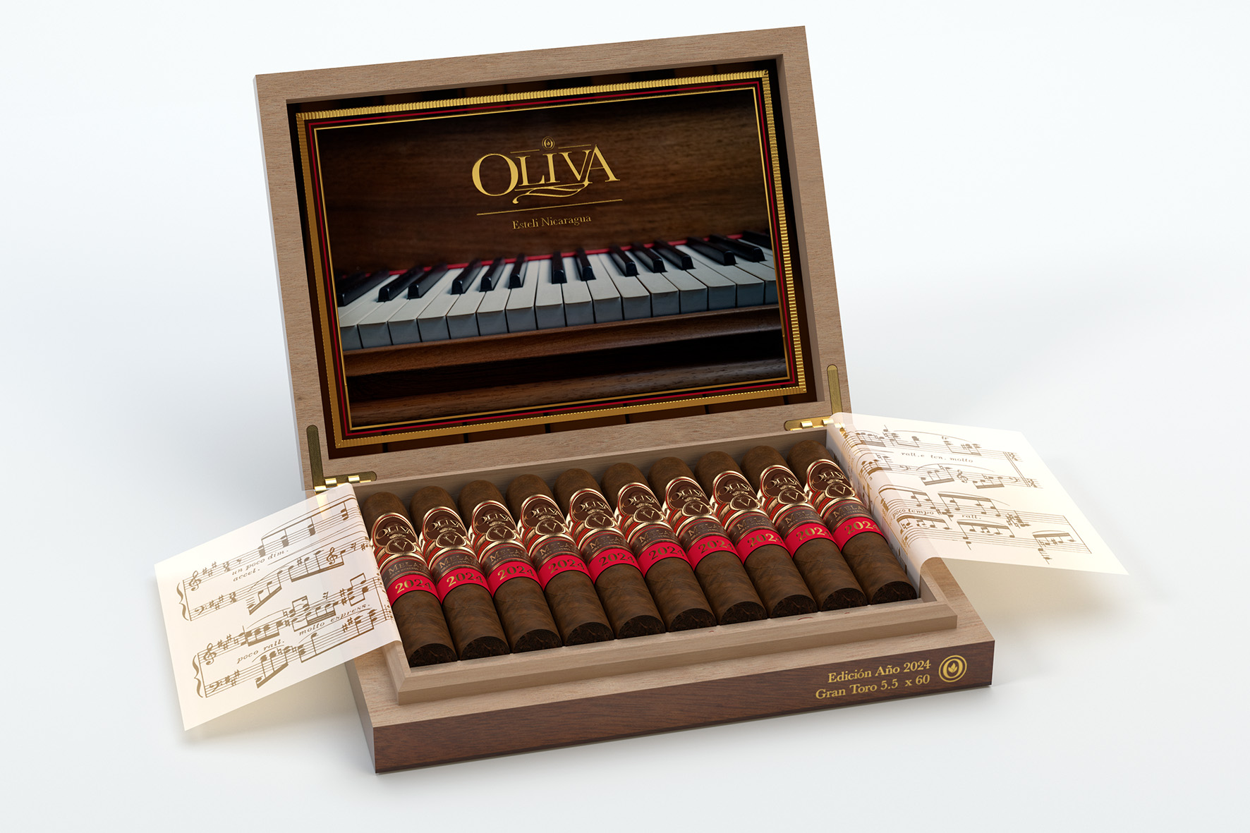 OLIVA - Serie V Melanio Edición Año 2024 Gran Toro OLIVA - Serie V Melanio Edición Año 2024 Gran Toro