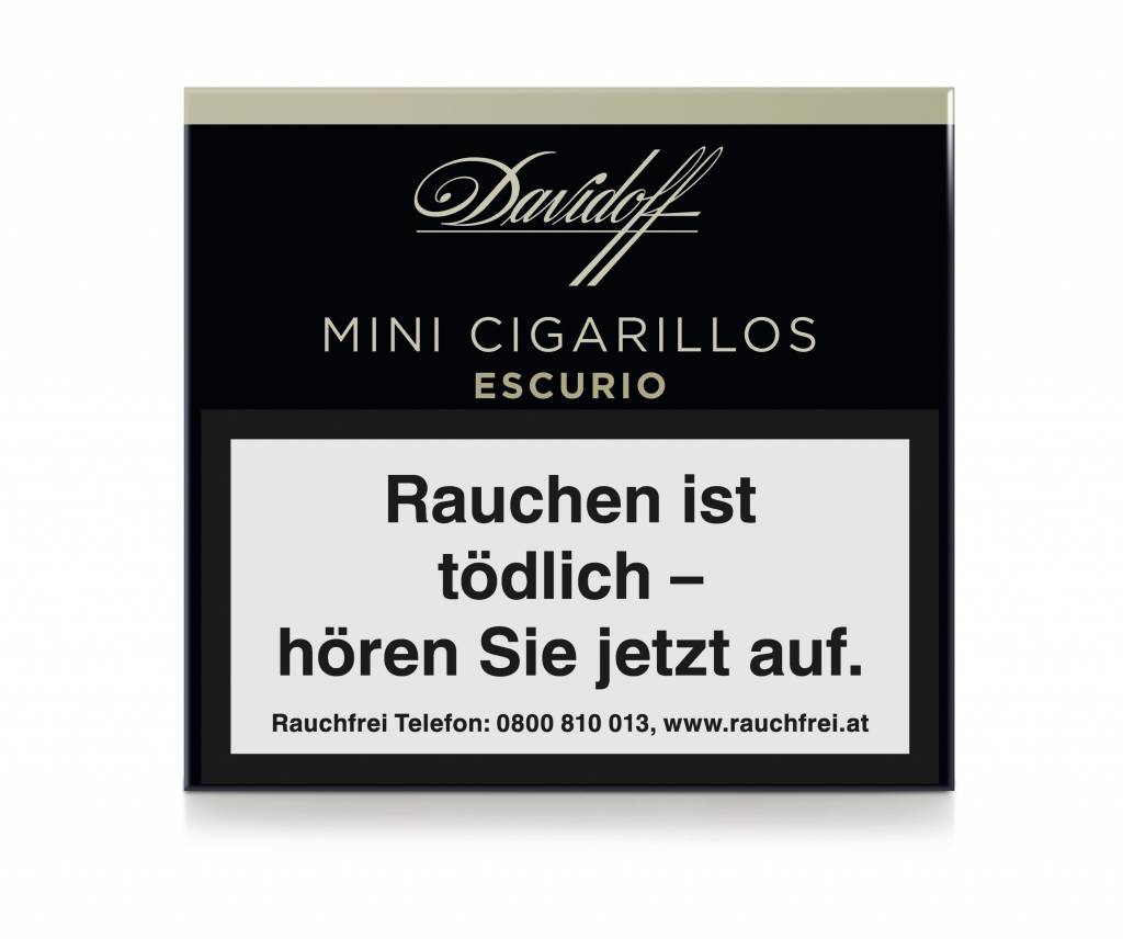 DAVIDOFF - Escurio Mini Cigarillos (20er Packung)