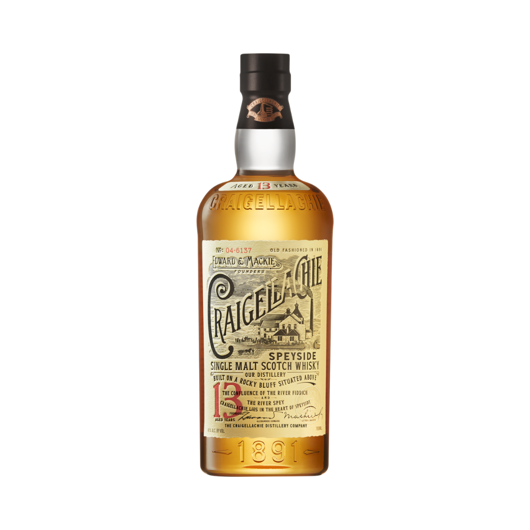 CRAIGELLACHIE - 13 yo Speyside Single Malt Whisky 