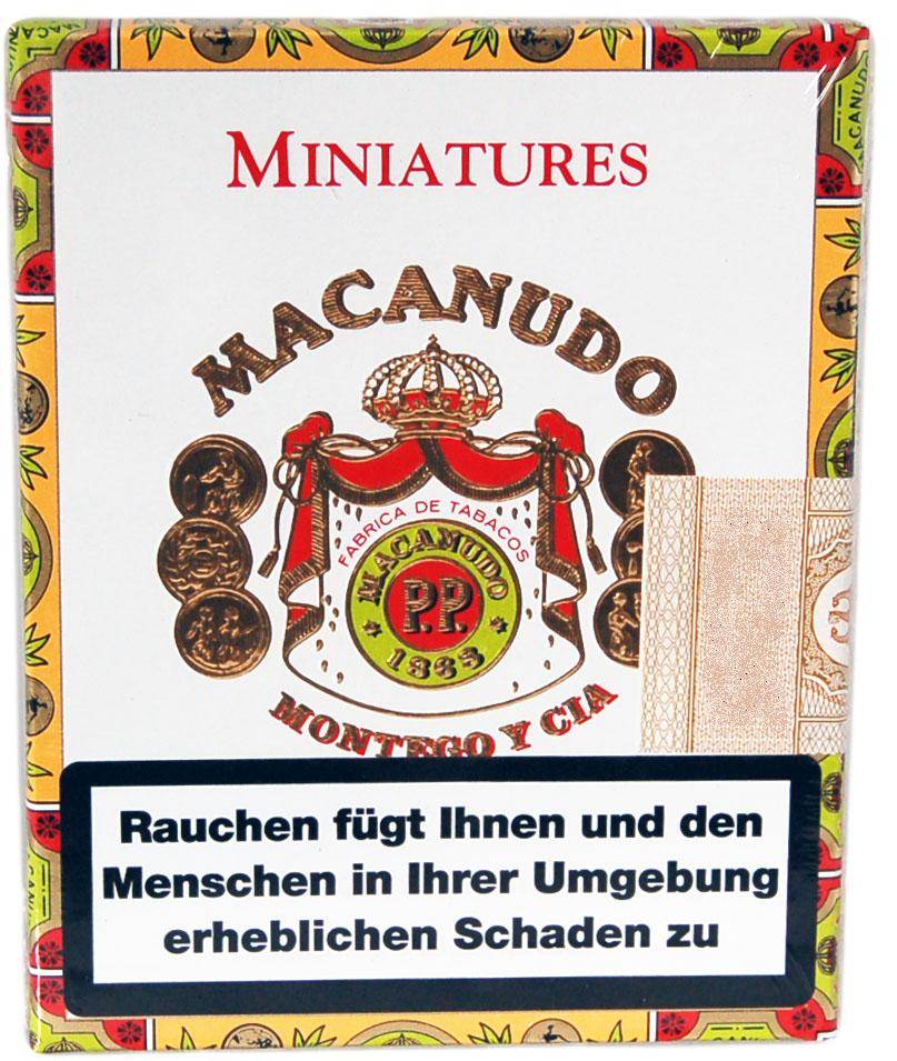 MACANUDO - Cafe Miniatures (8er Packung)