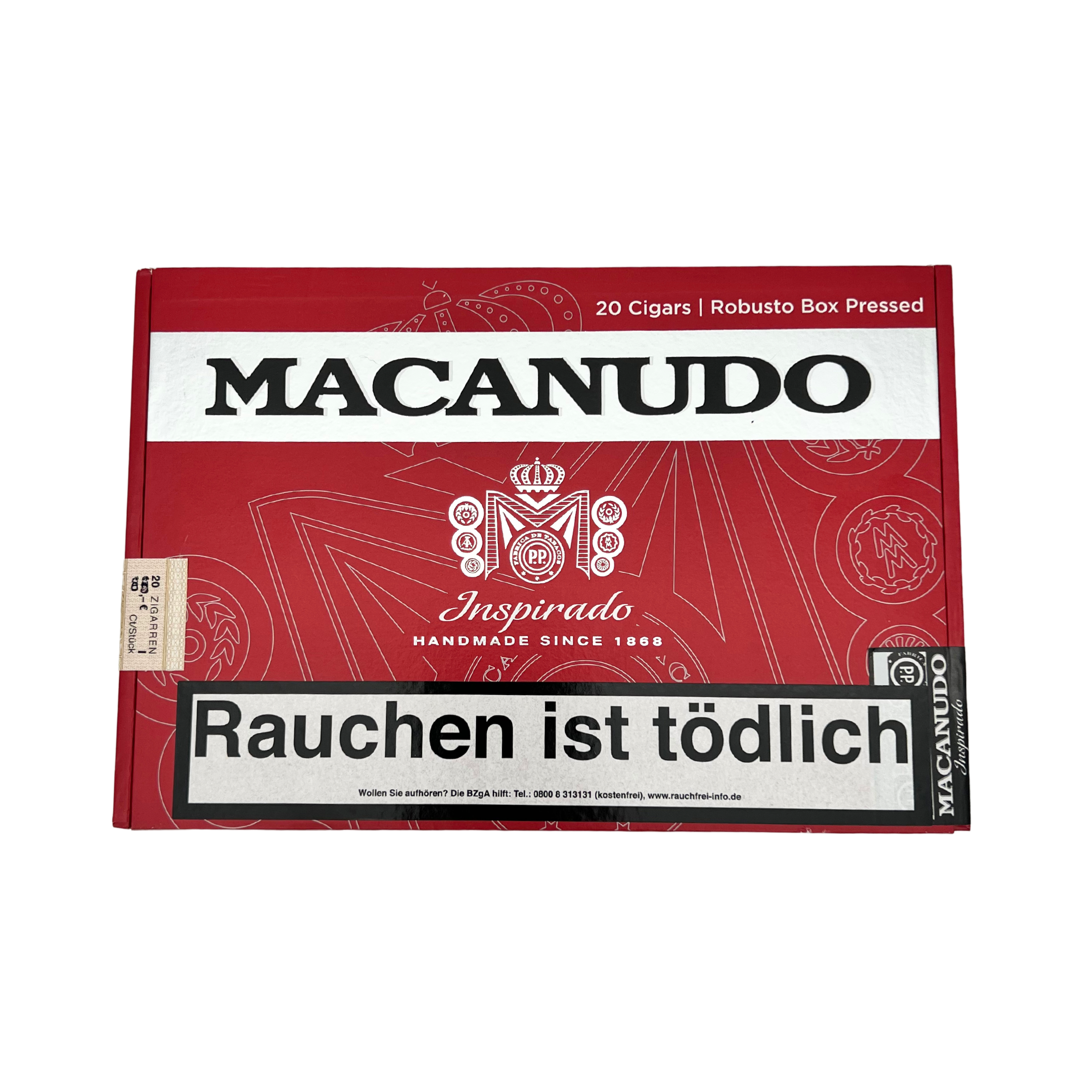 MACANUDO - Inspirado Red Robusto Box Pressed