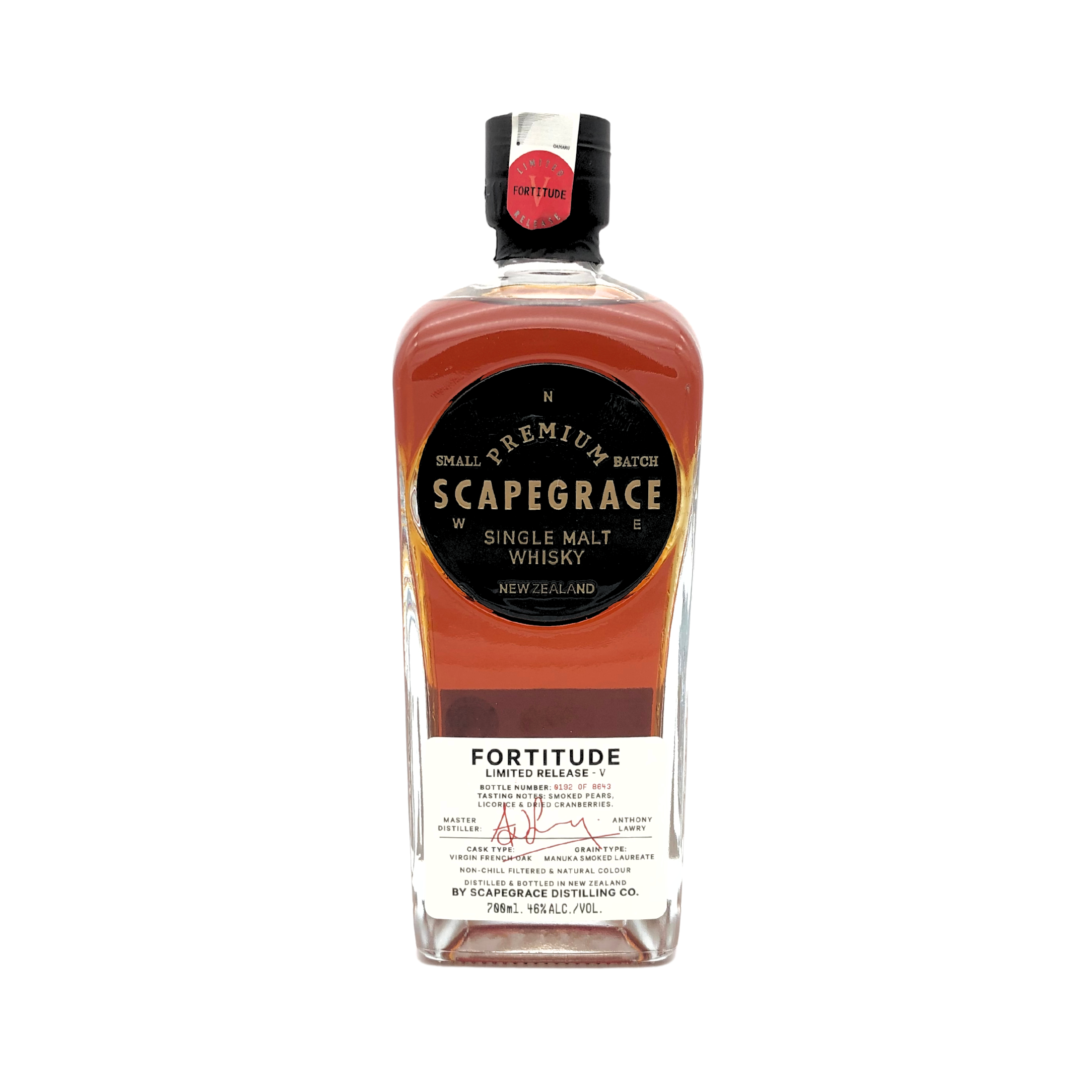 SCAPEGRACE - Fortitude Single Malt Whisky