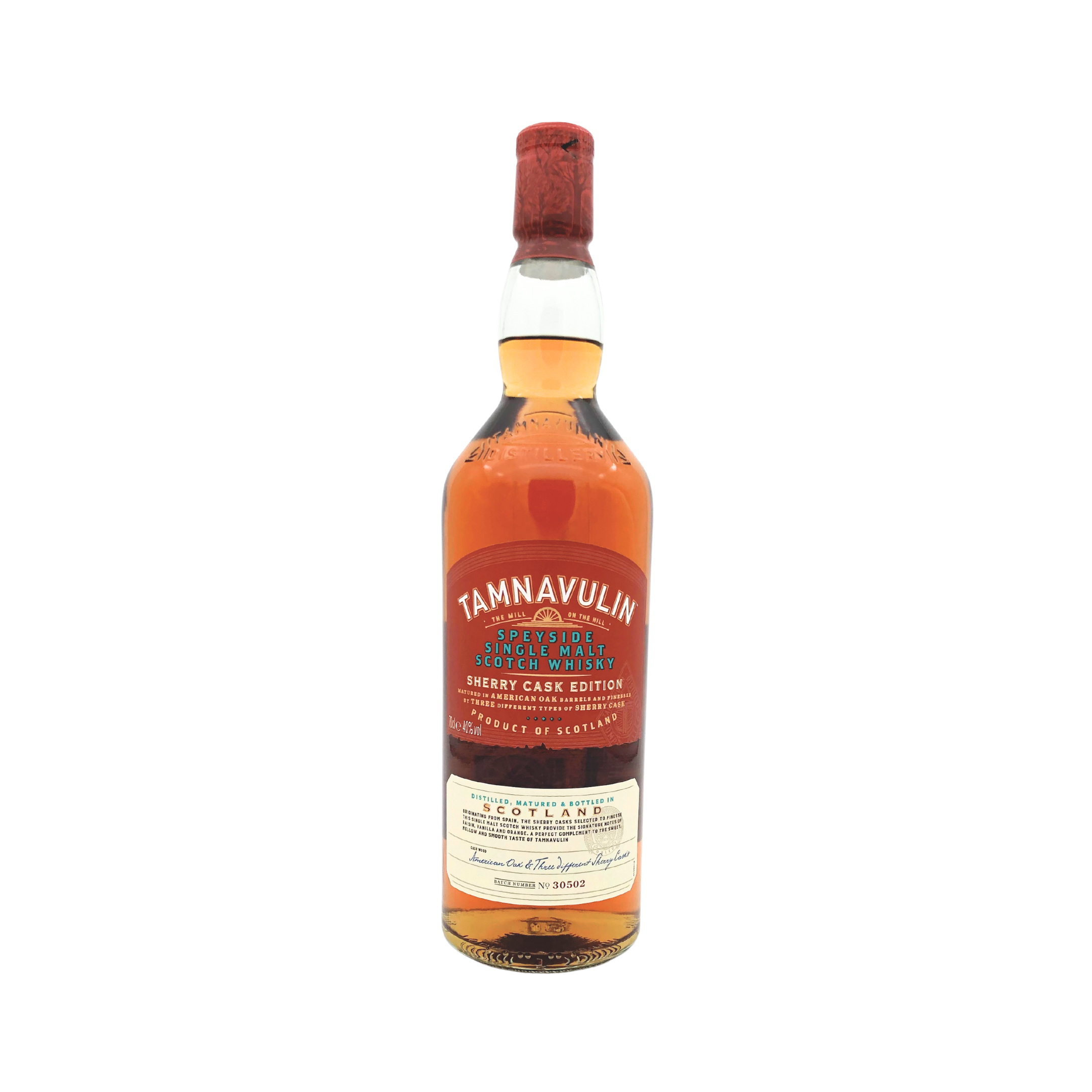 TAMNAVULIN - Sherry Cask Single Malt Scotch Whisky