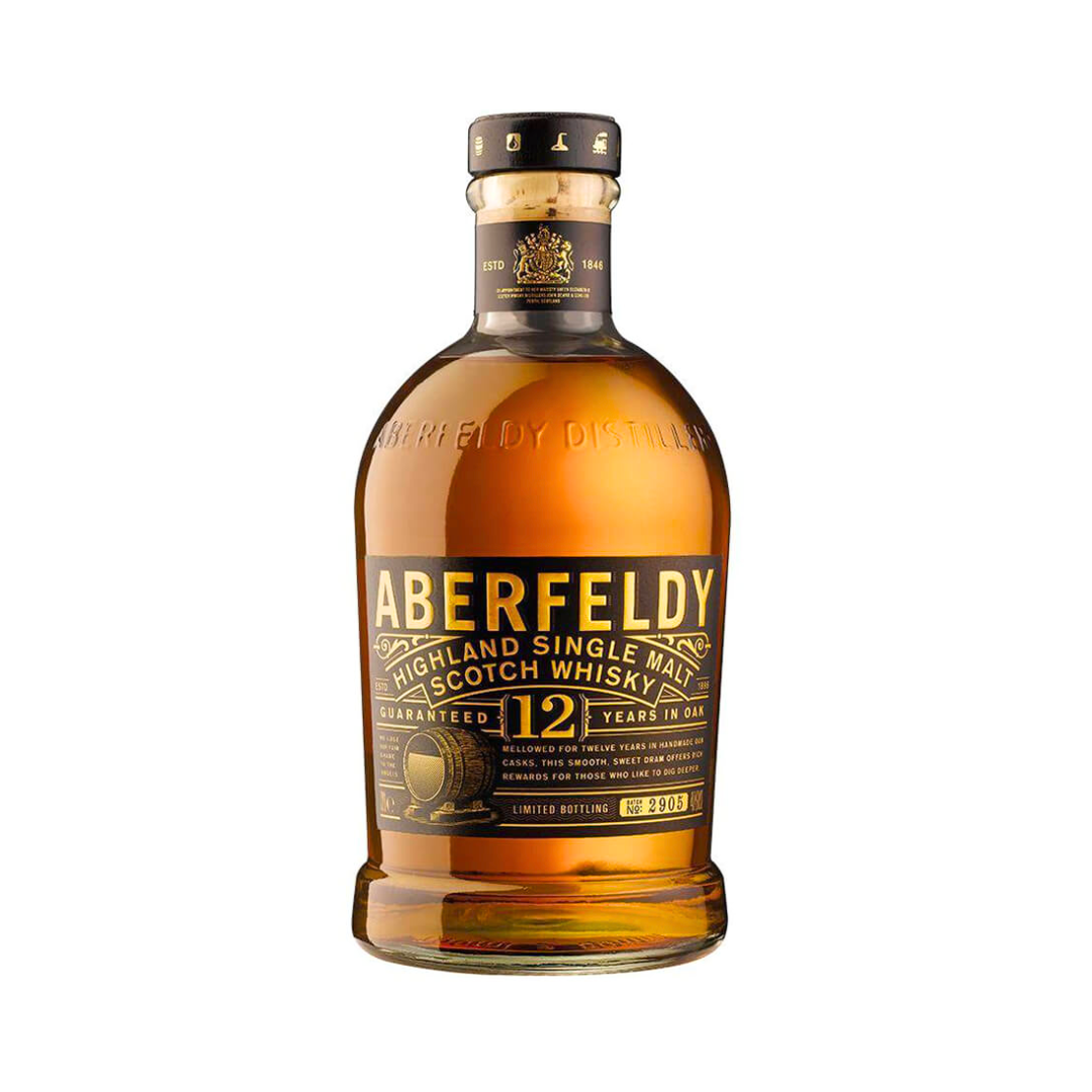 ABERFELDY - 12 yo Highland Single Malt Scotch Whisky 