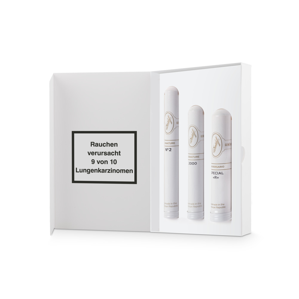 111738_tubos_Selection_White_DE_002 DAVIDOFF - Classic Tubos Selection