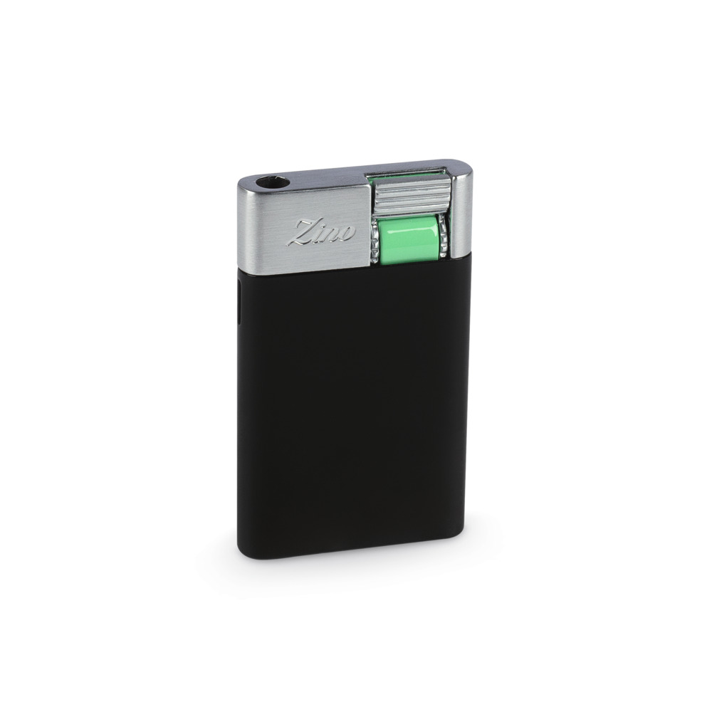 Zino_ZS_Feuerzeug_SCHWARZ_MINT_01 ZINO - ZS Jetflame-Feuerzeug