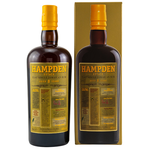 HAMPDEN - 8 yo Estate Rum