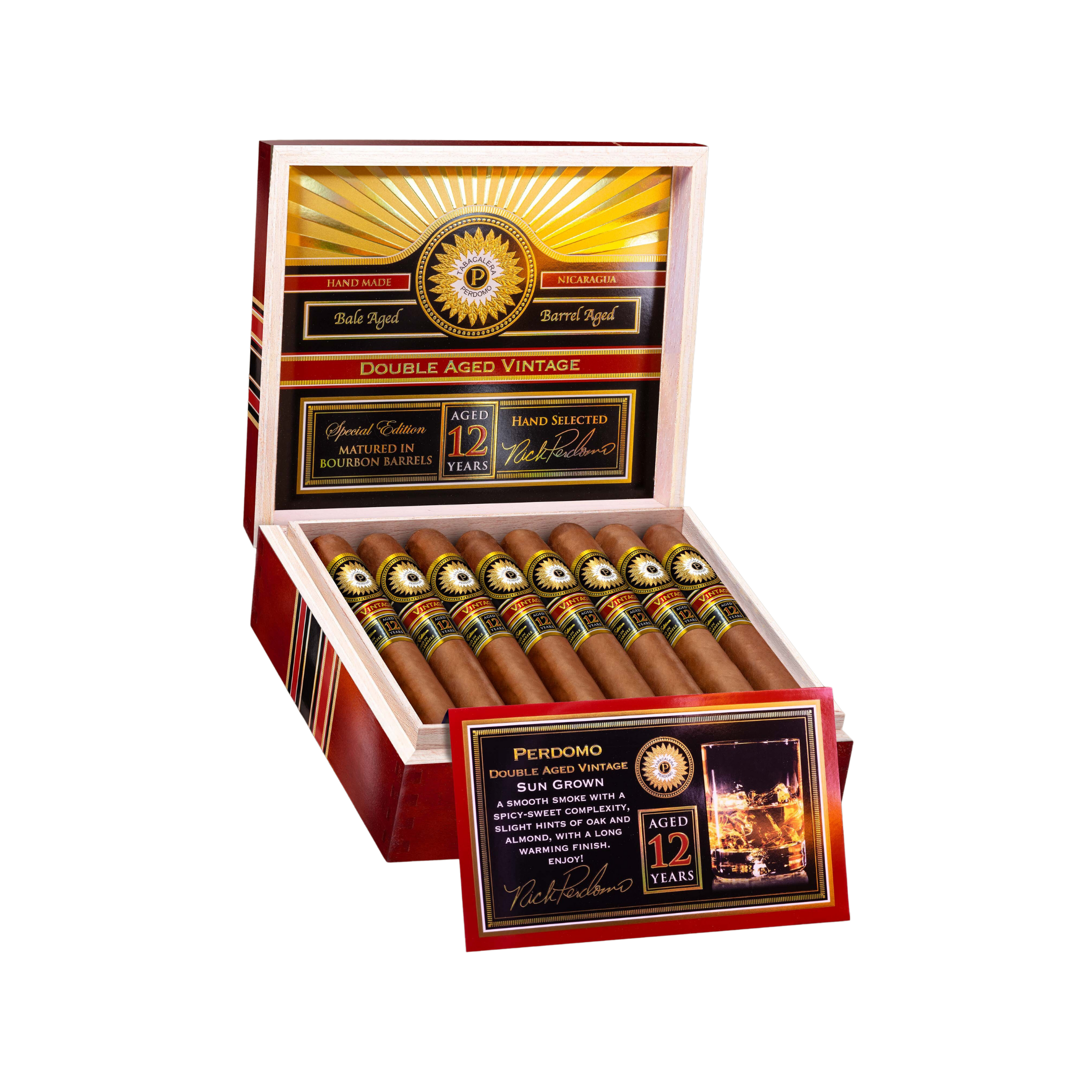PERDOMO - 12 Years Double Aged Vintage Sungrown Robusto