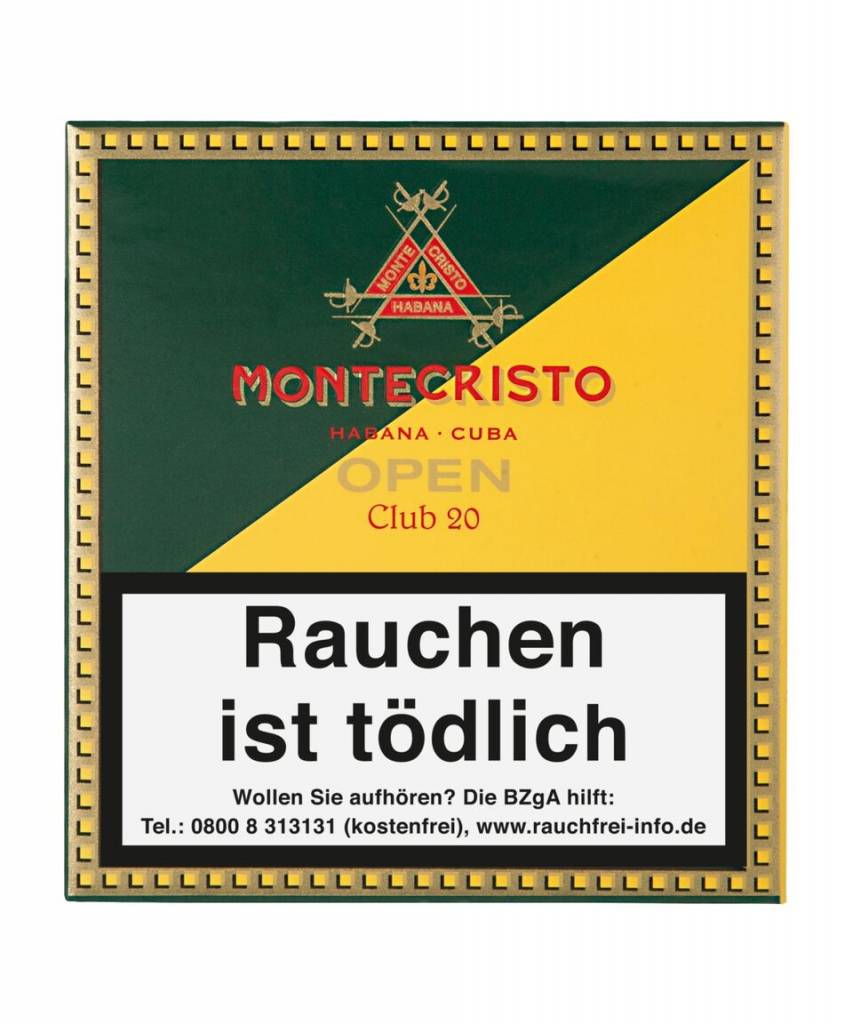 MONTECRISTO - OPEN Club Zigarillos