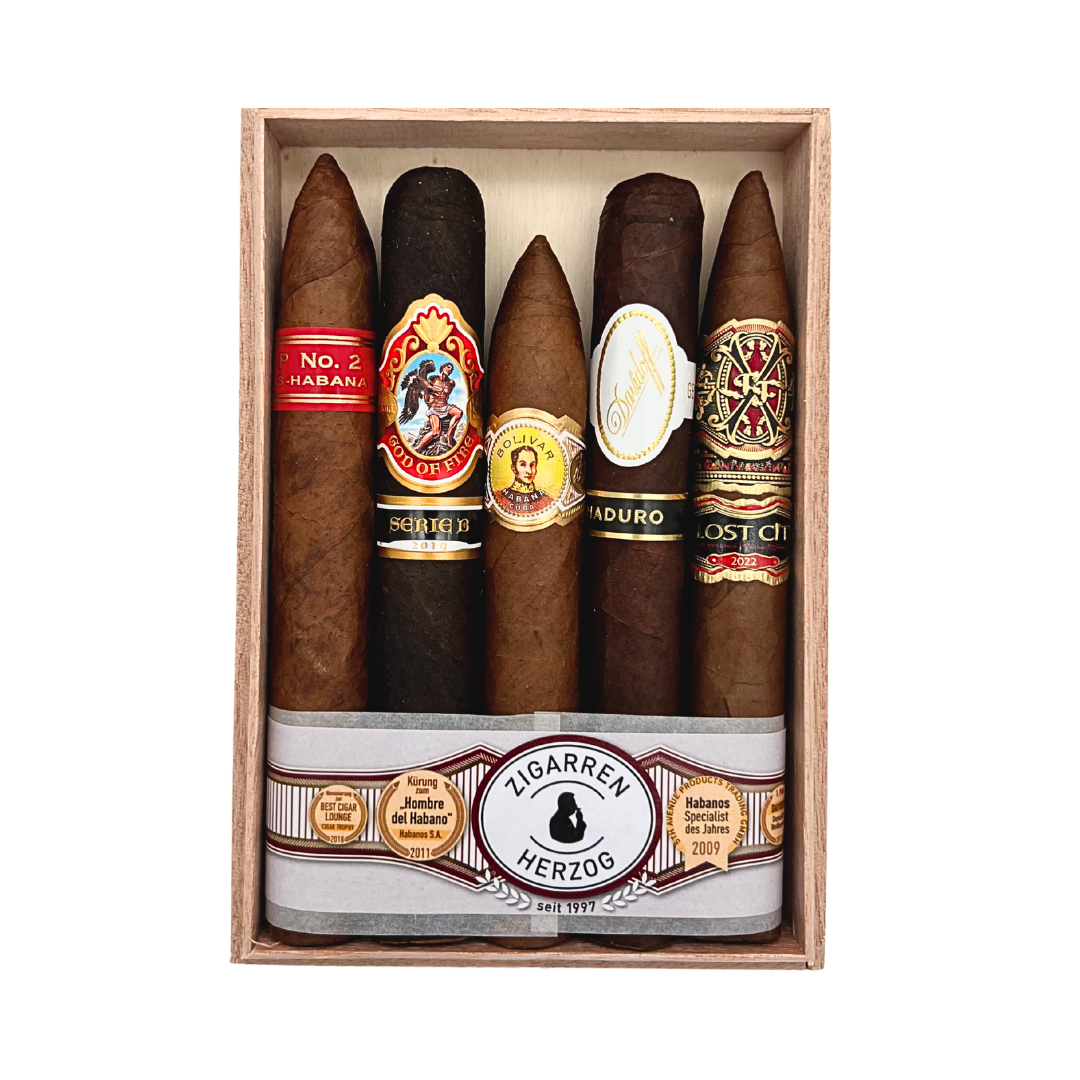 ZIGARREN HERZOG - Set Premium Aficionado