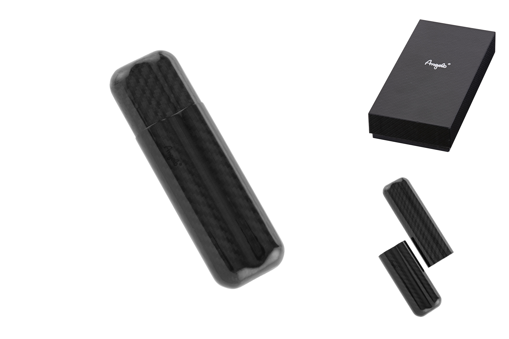 Zigarrenetui-2er-Echt-Carbon-Ring-57-15-cm-Lange